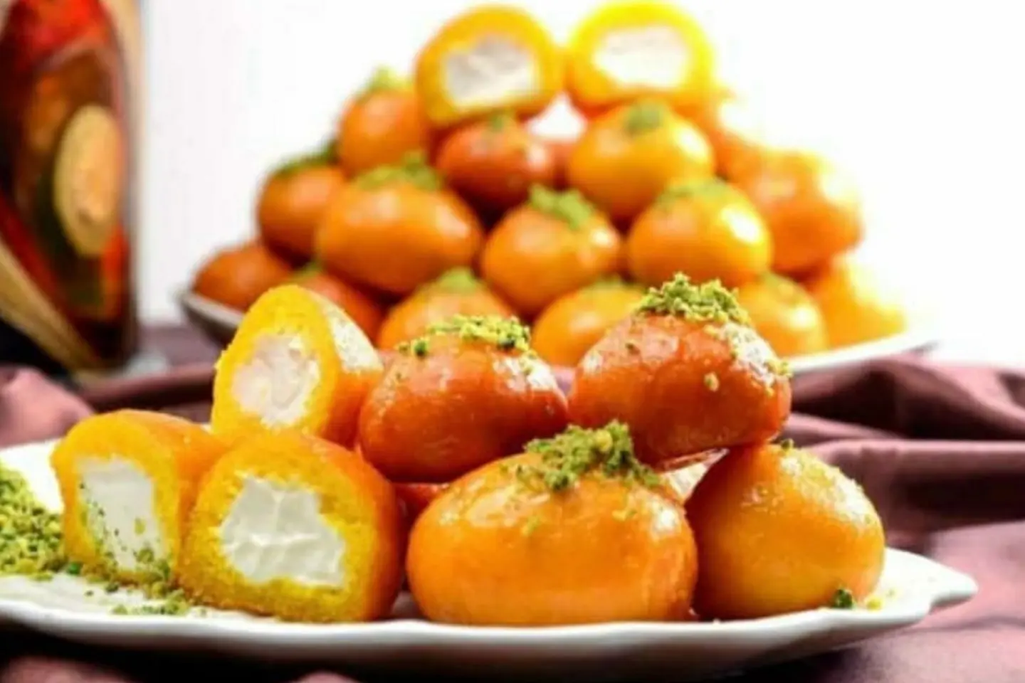 لقيمات محشية جبن - صغير