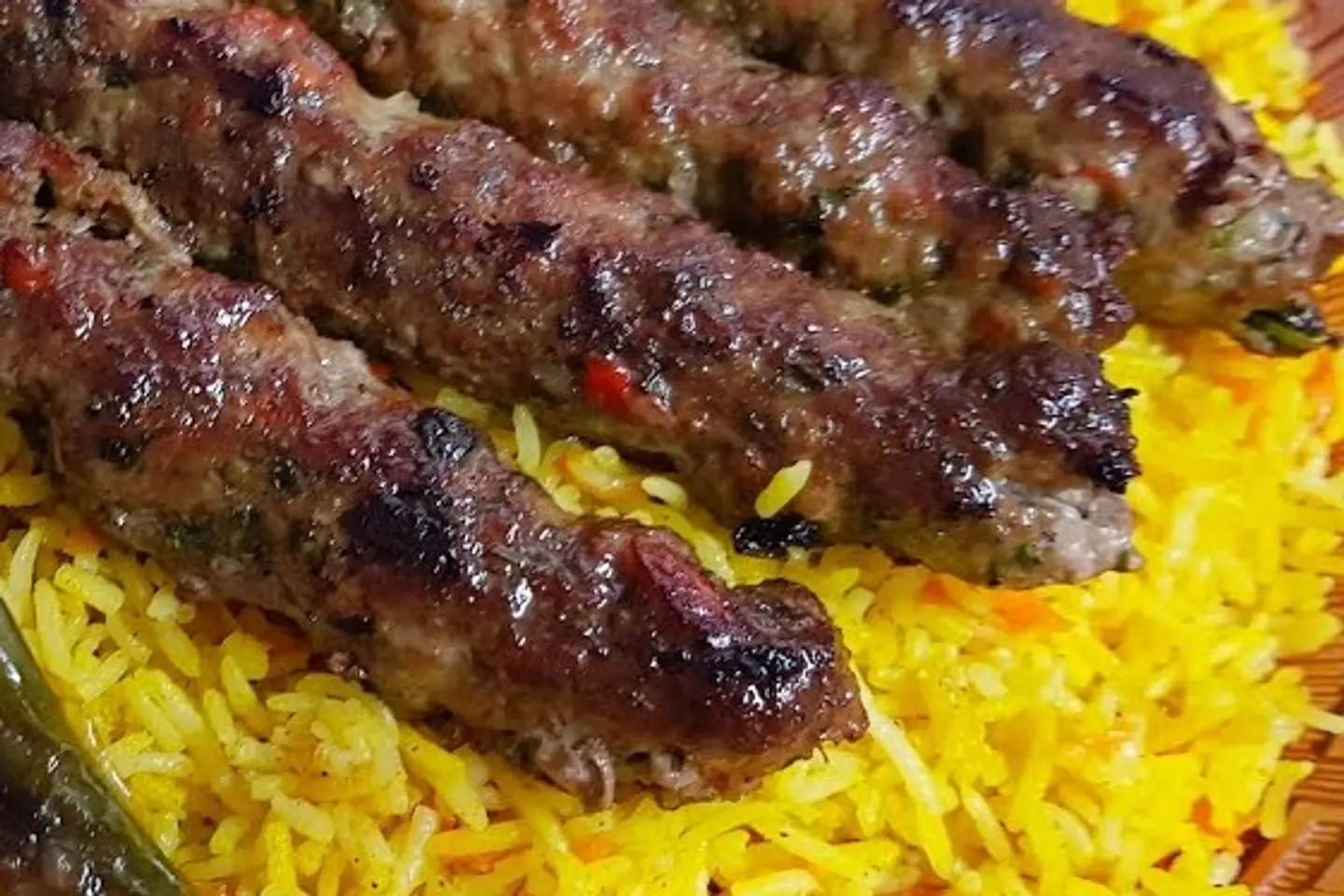 شيش طاووق مع الرز - كيلو