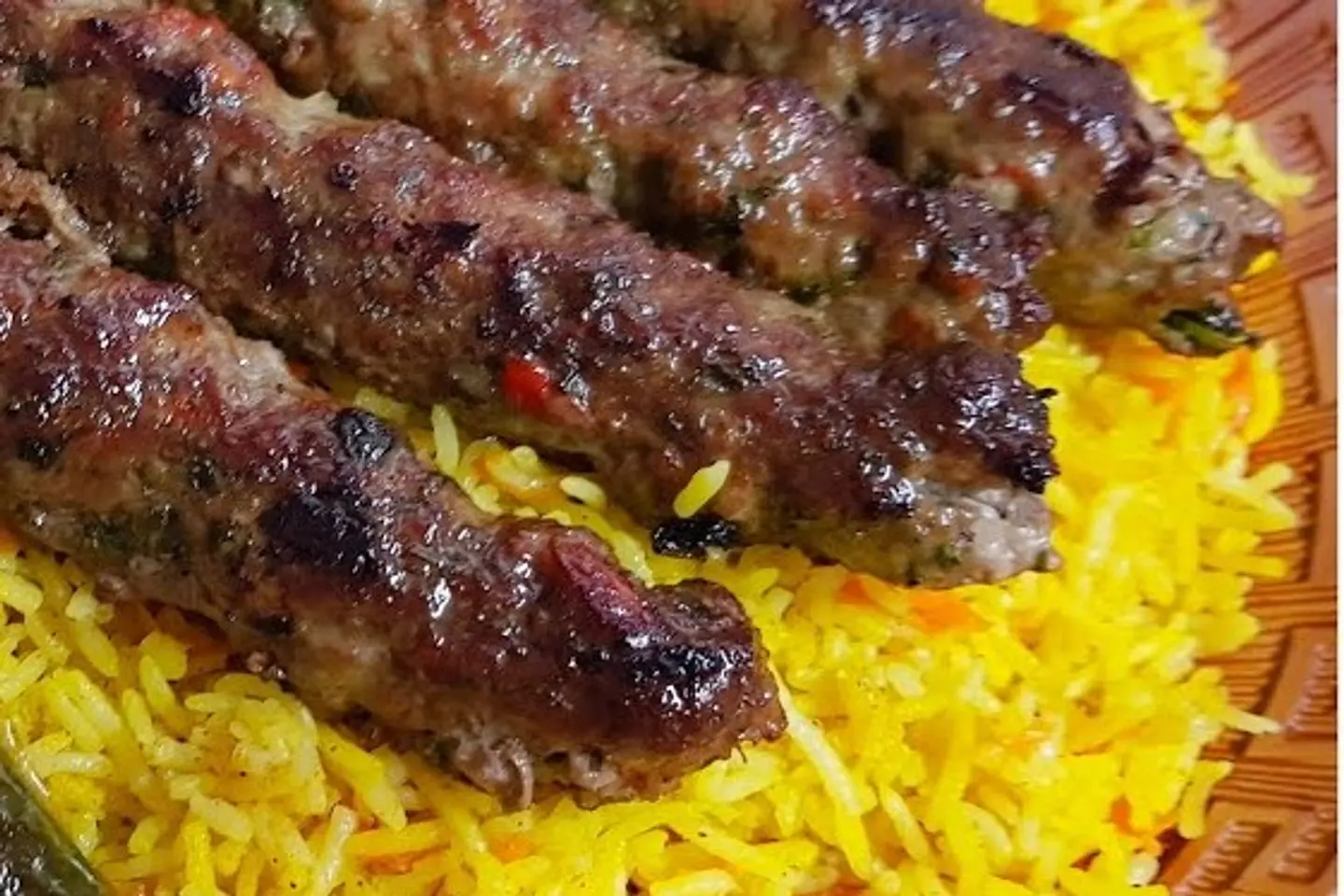 كباب دجاج مع الرز - كيلو