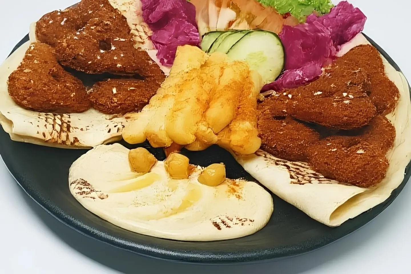 صحن طعمية مشكل - صغير