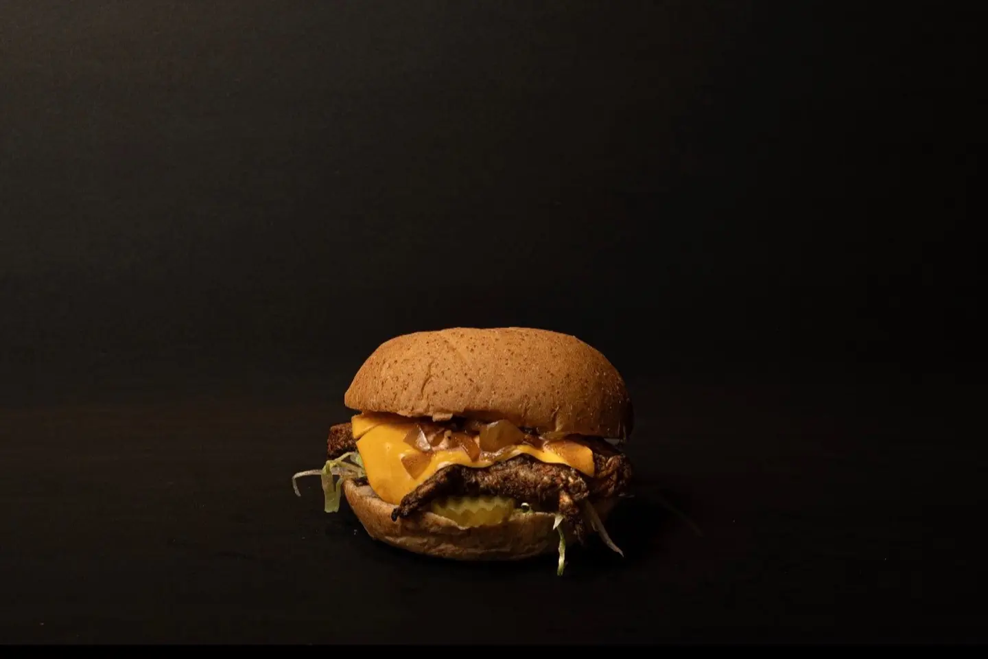 برجر تشكن مشوي - عادي