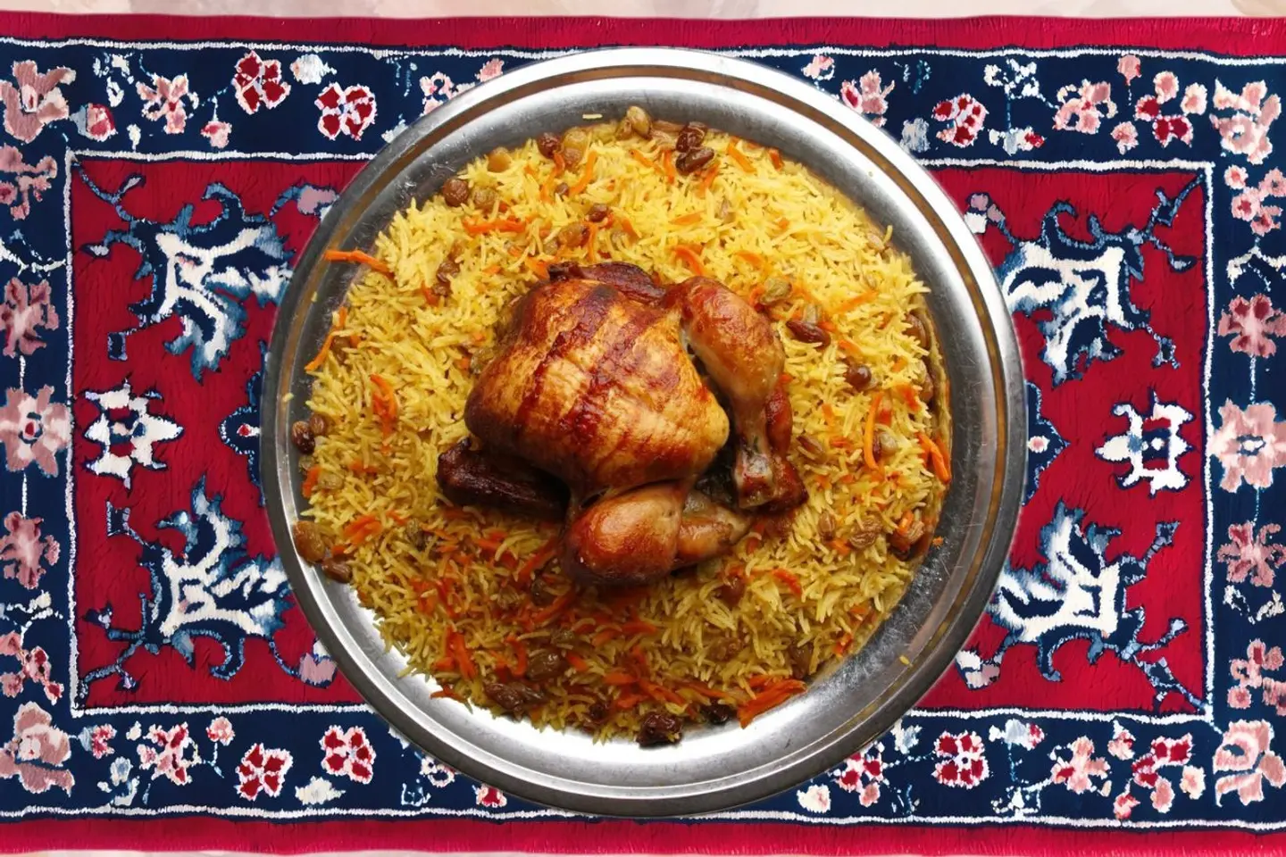 Grilled Chicken With Rice - Half A Chicken Without Rice