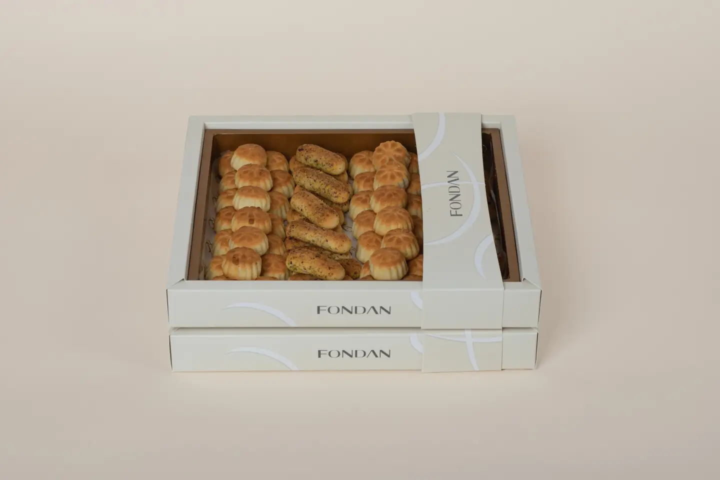Mixed Maamoul - Half Kilo Plastic Plate
