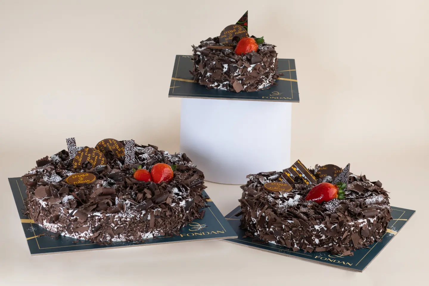 كيكة غابة سوداء - 25 سم