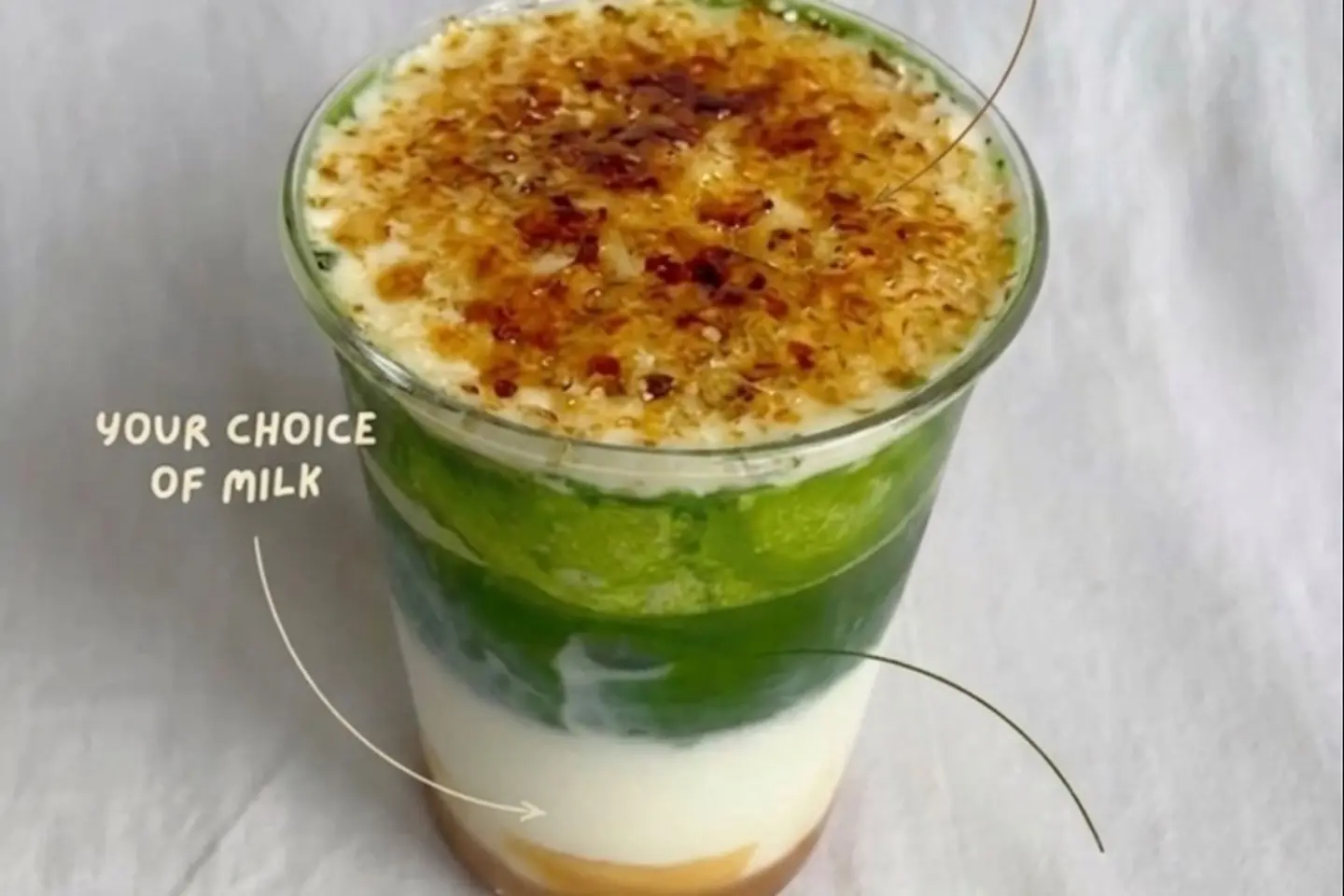 Matcha Crème Brûlée - Small