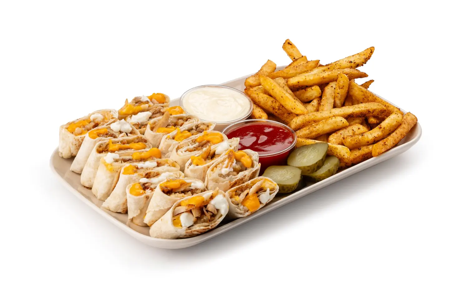 Arabic Shawarma Dish With Cheese - Small