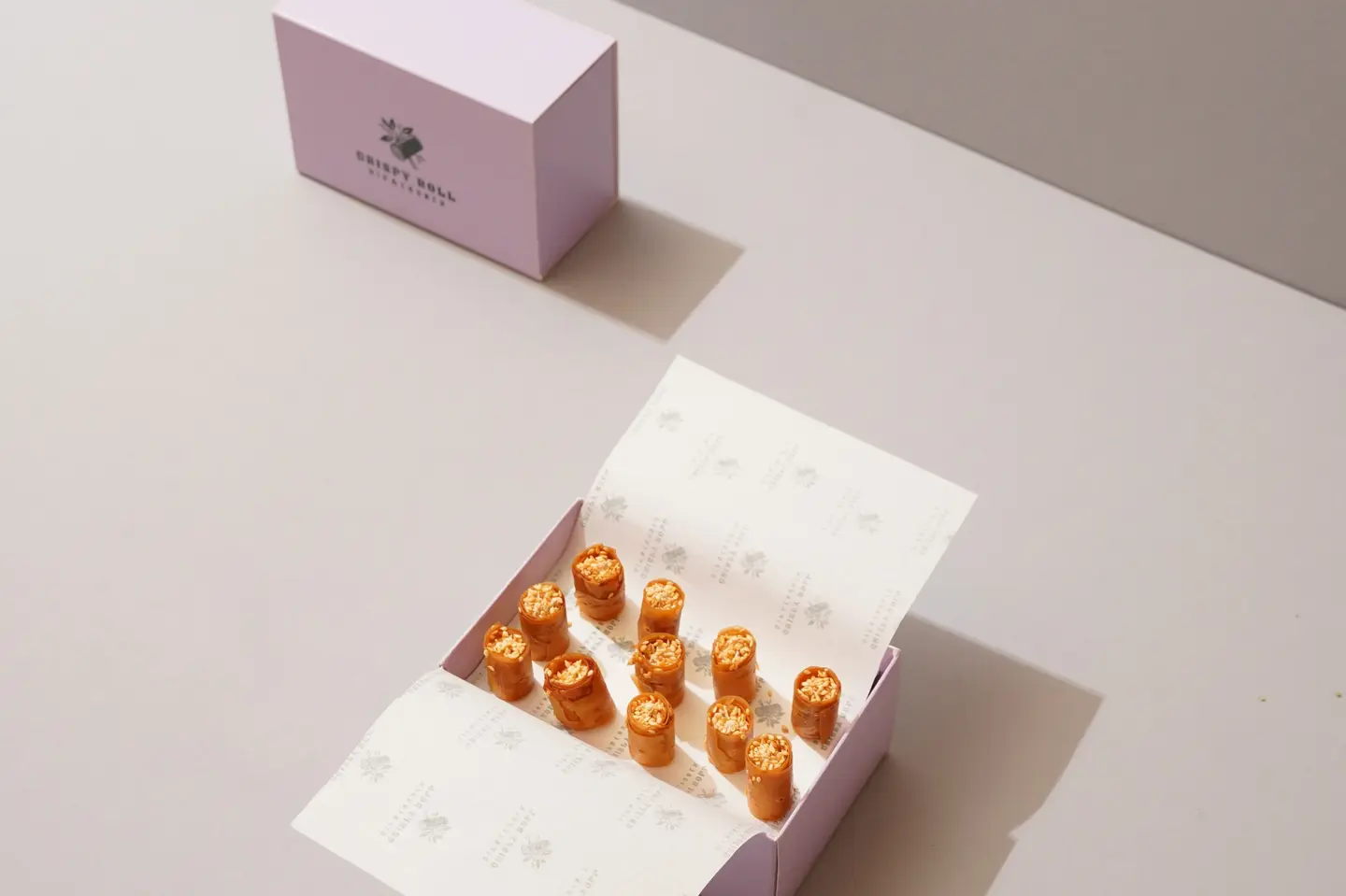 Pistachio Tahini Rolls - 25 Pieces