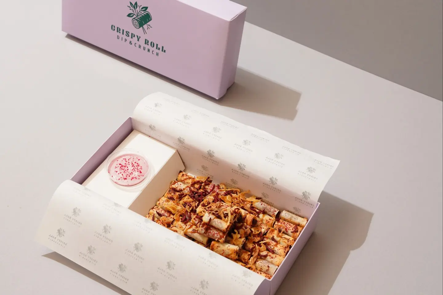 Mini Musakhan Eggplant Rolls - 25 Pieces