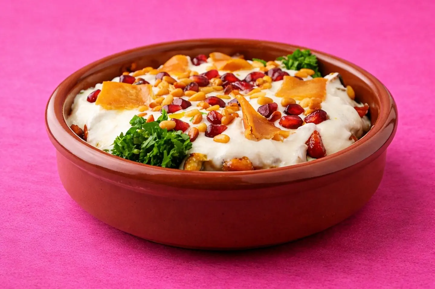 فتة باذنجان - صغير