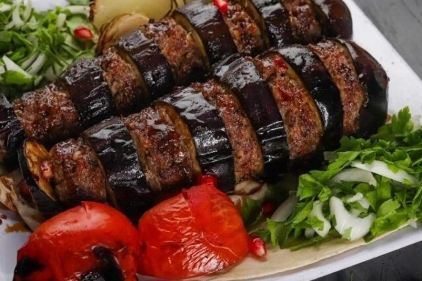 كباب باذنجان - لشخص