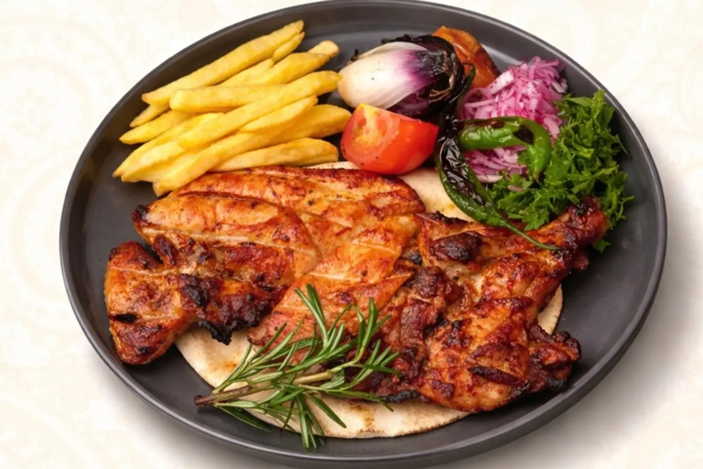 مسحب دجاج - نصف