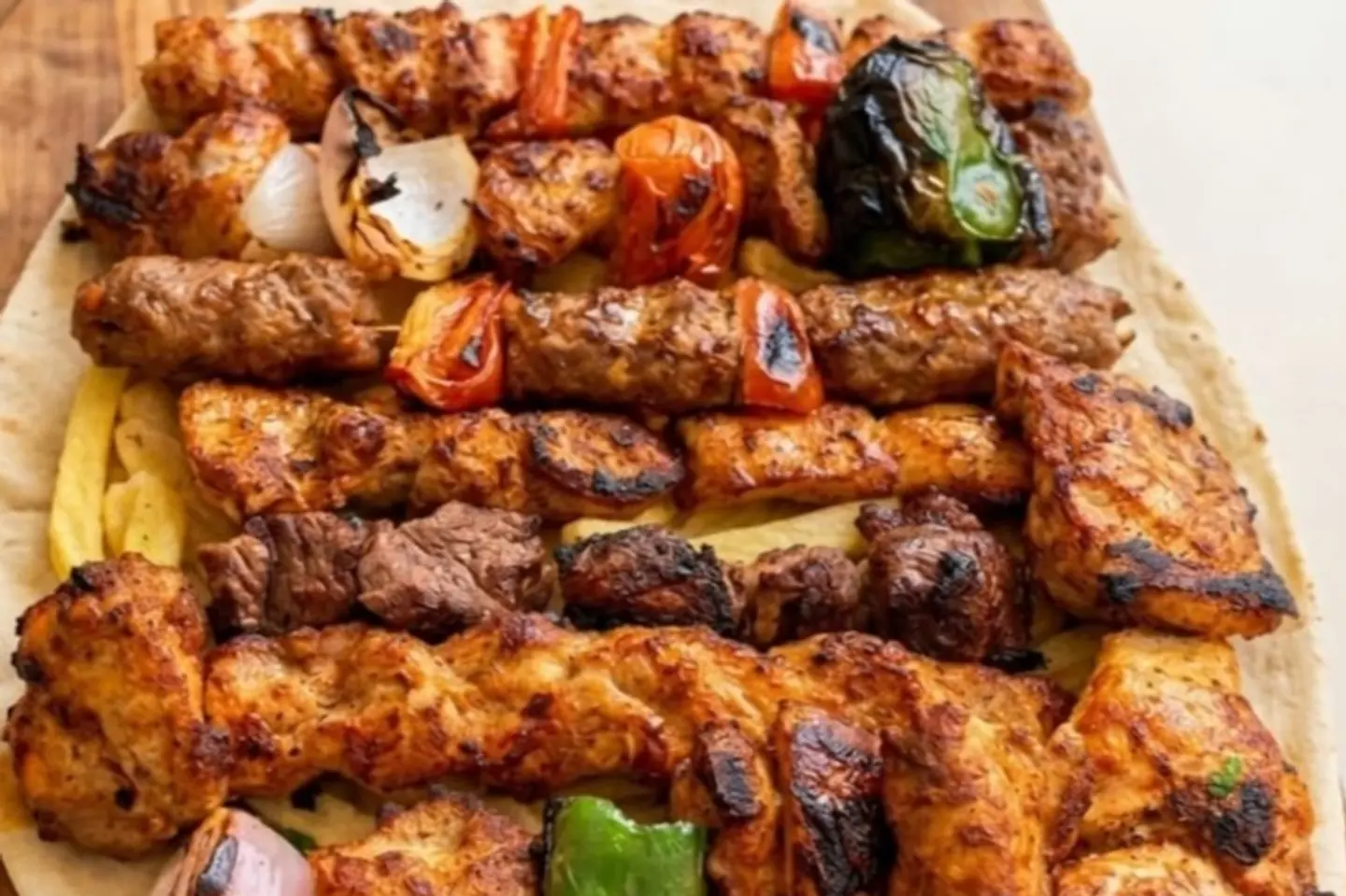 Small Plate Of Fresh Meat Grills - Large