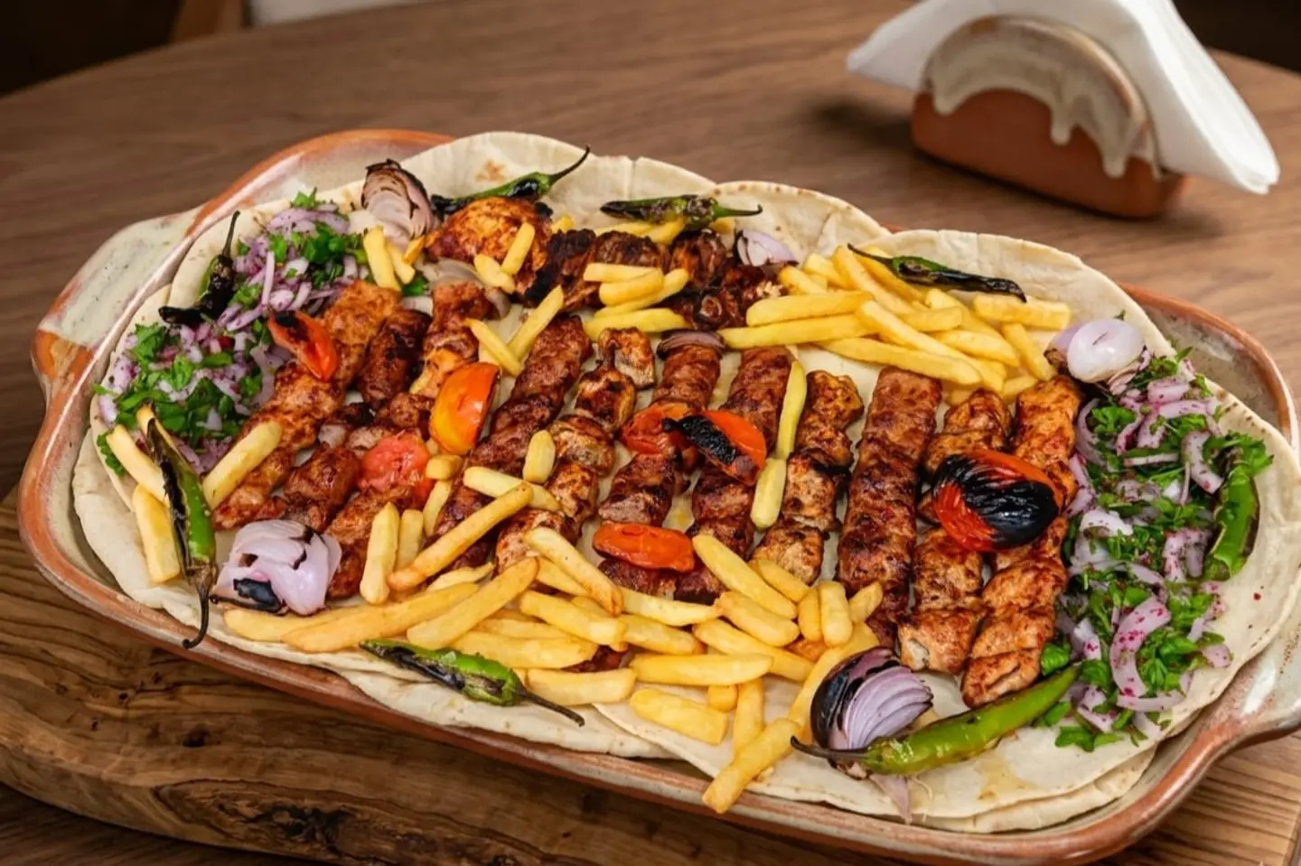 Large Fresh Meat Grilled Plate - Large