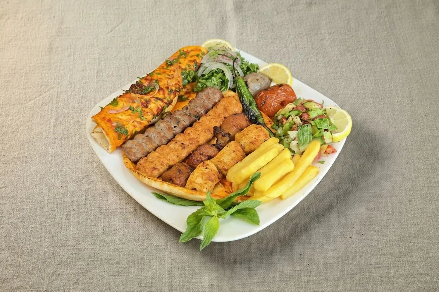 مشويات مشكل دجاج - نص كيلو