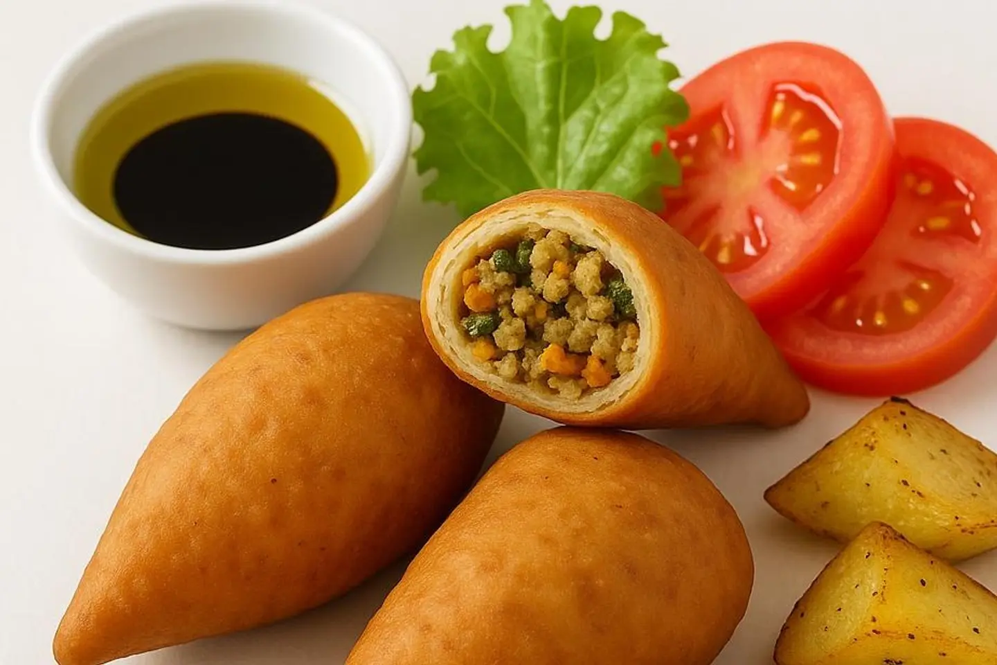 سمبوسة دجاج أم غيداء عجين - صغير