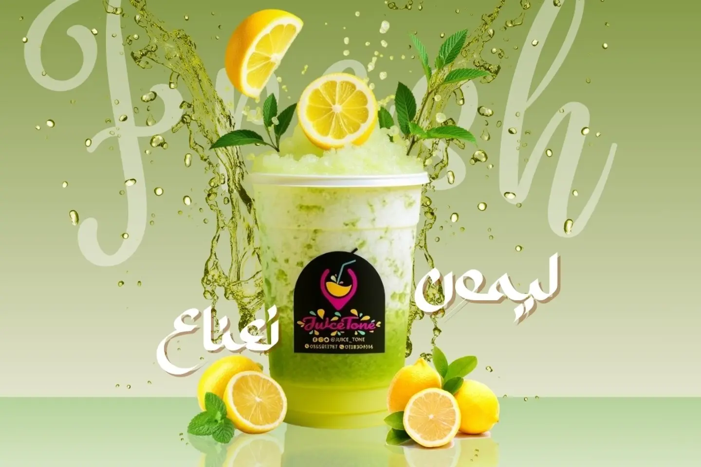 Lemon Mint Juice - Regular