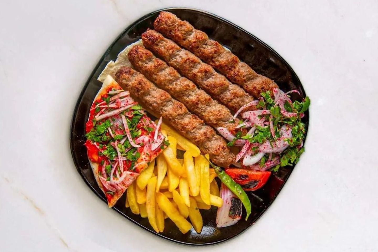 Meat Kebab - For One Person