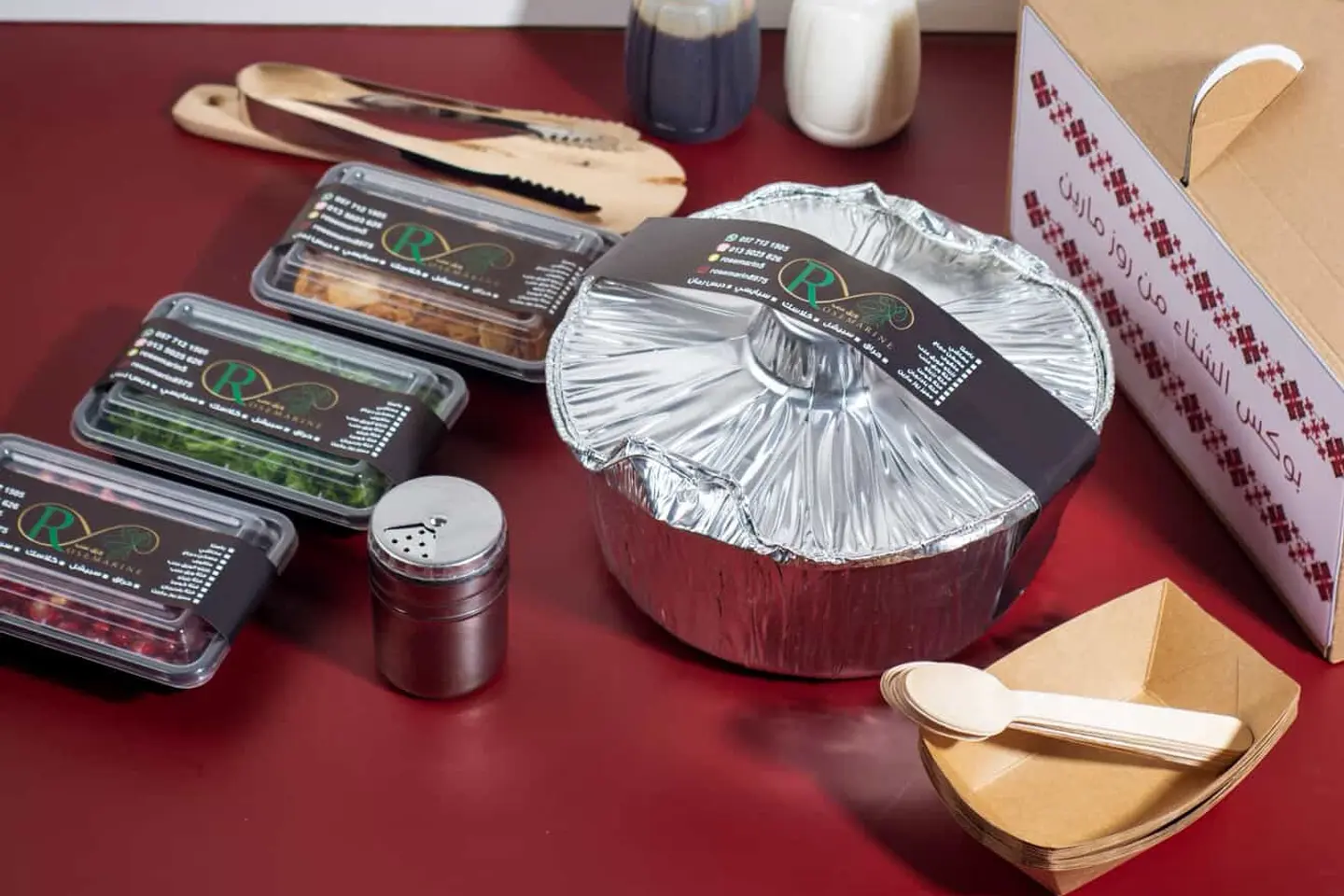 بوكس الشتاء ورق عنب - ورق عنب مع خبز محمص