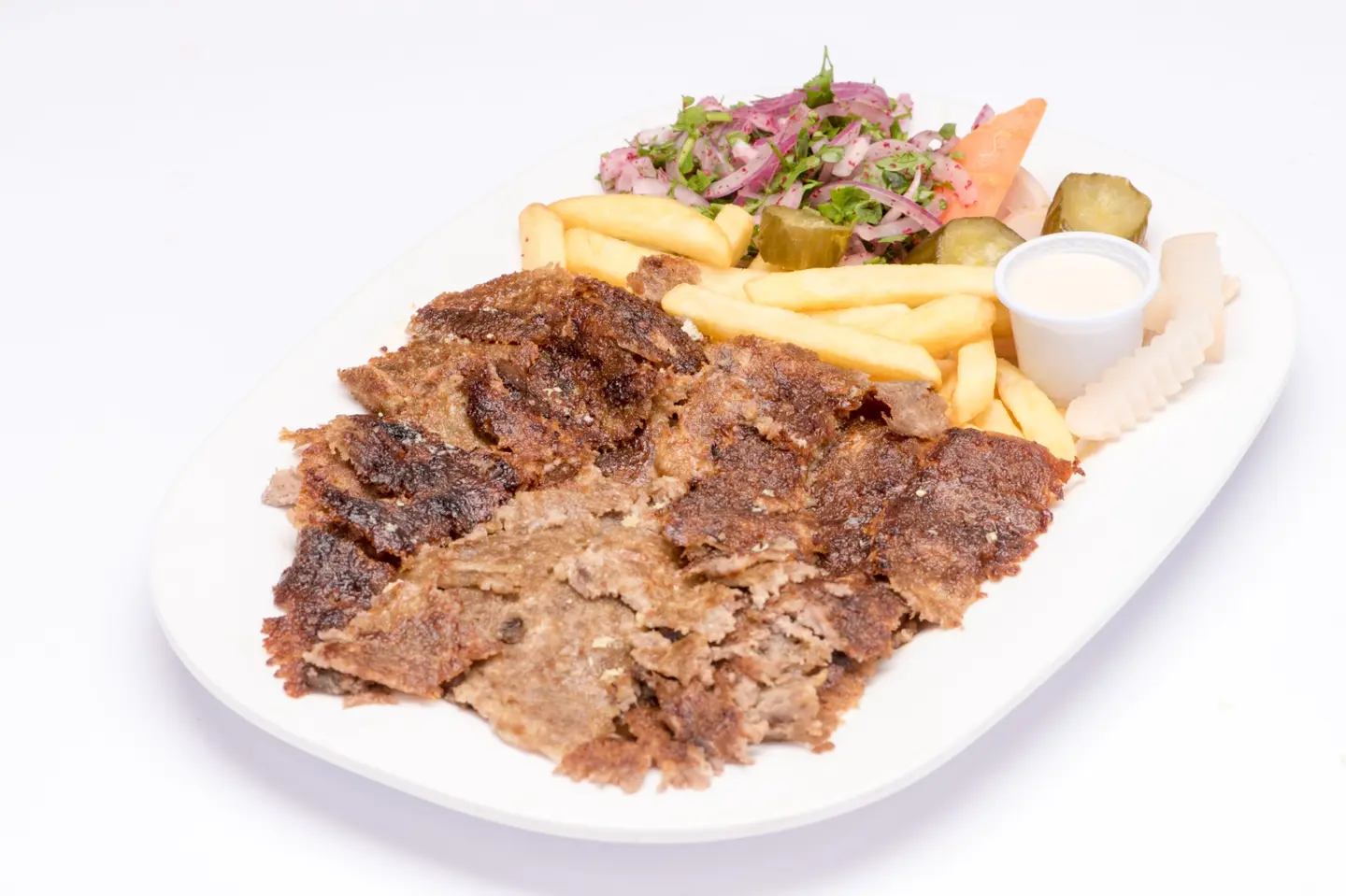 طبق دونر اللحم - صغير