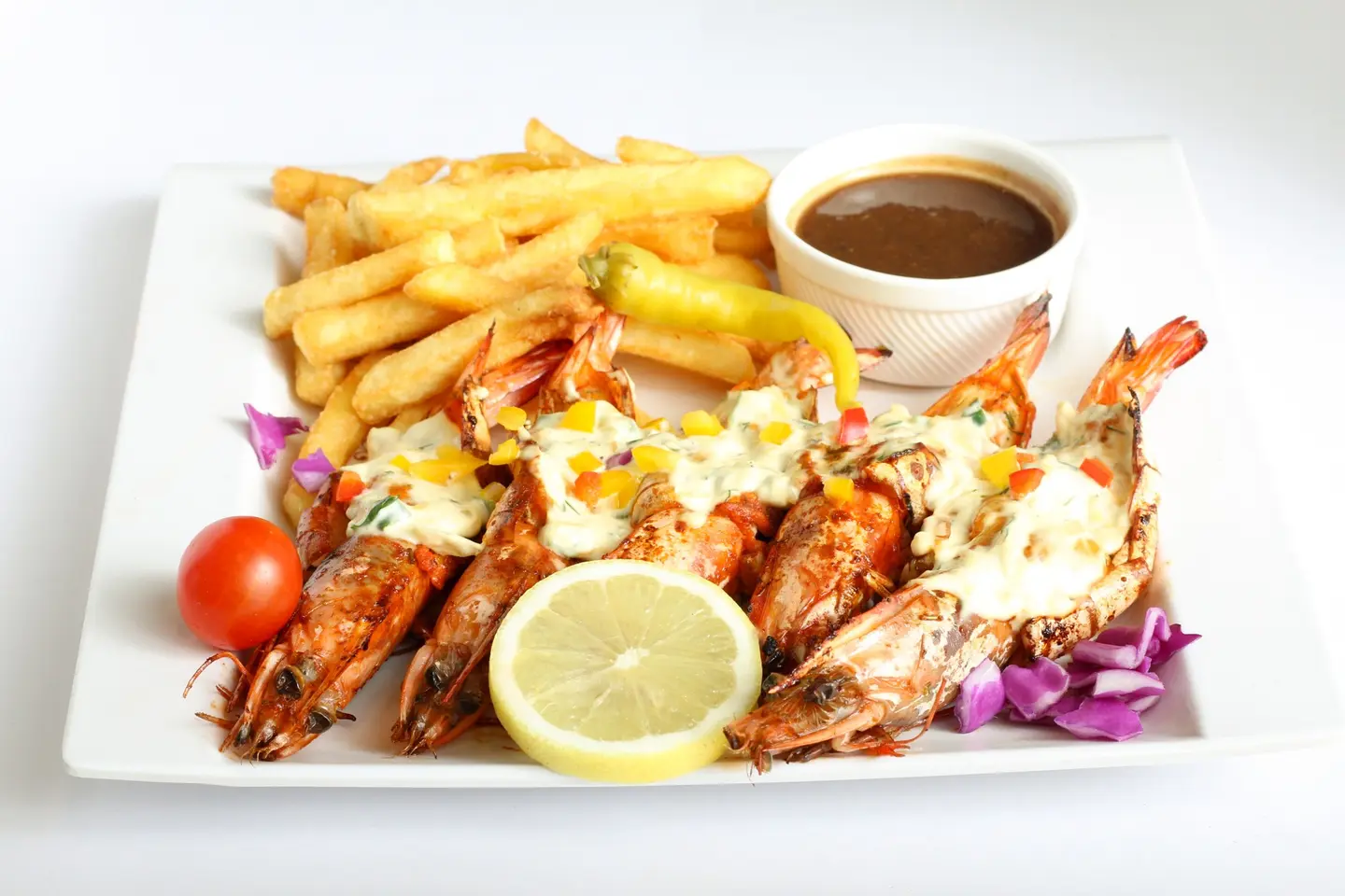Butterfly Shrimp Platter - Medium