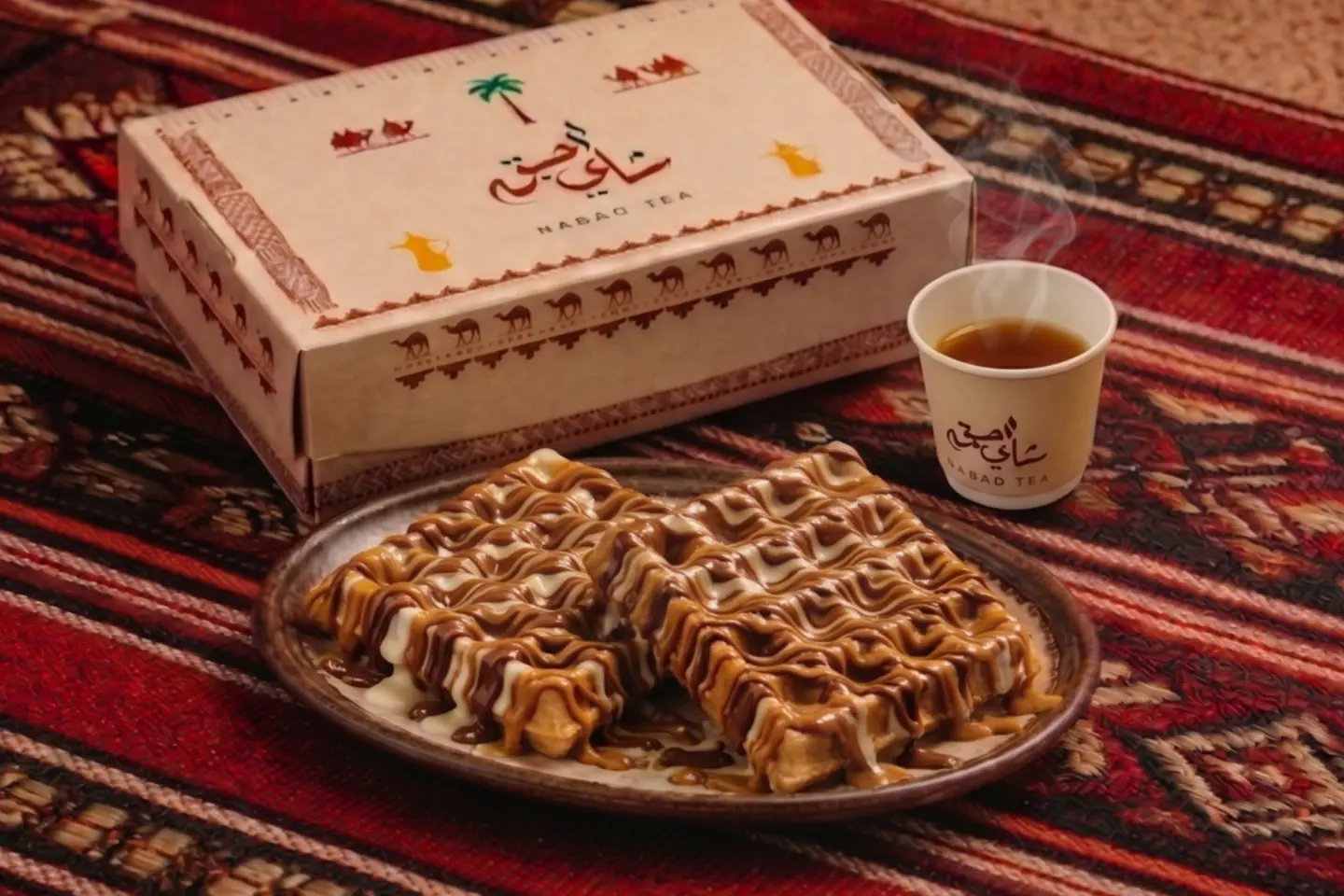 Waffle  - Cell Waffle Nutella