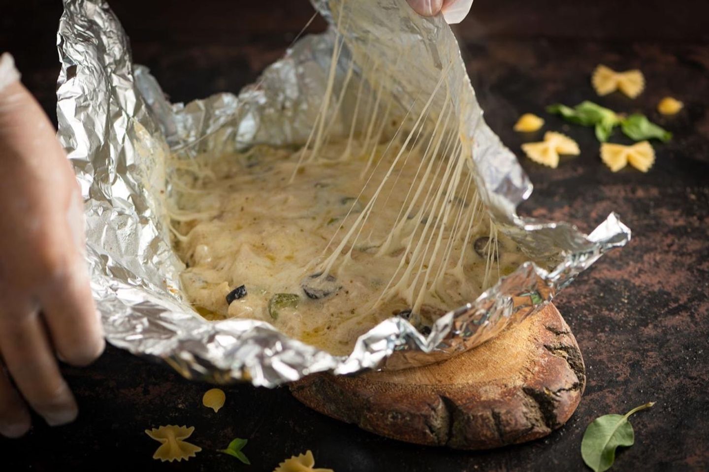 Tin Pasta With White Sauce - Plain