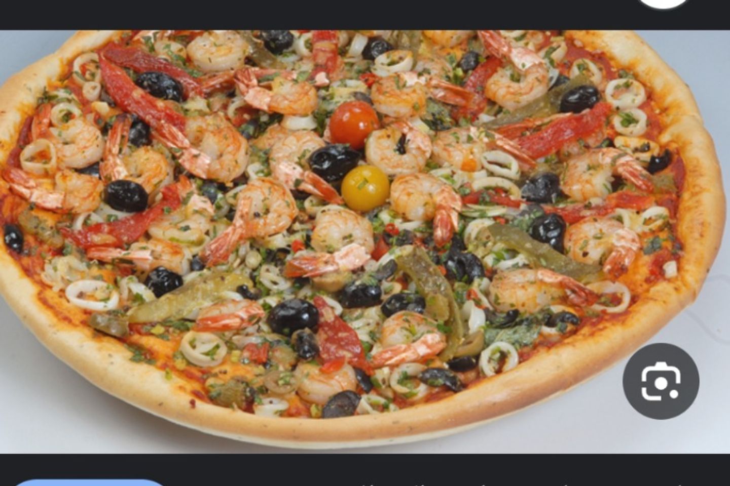 Seafood Pizza - Small