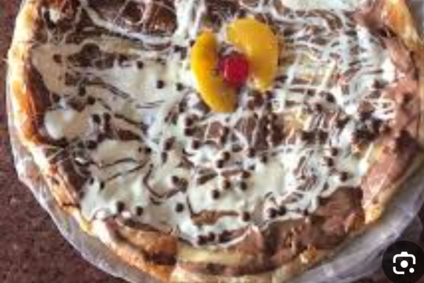 Whipped Cream and Nuts Pie - Small