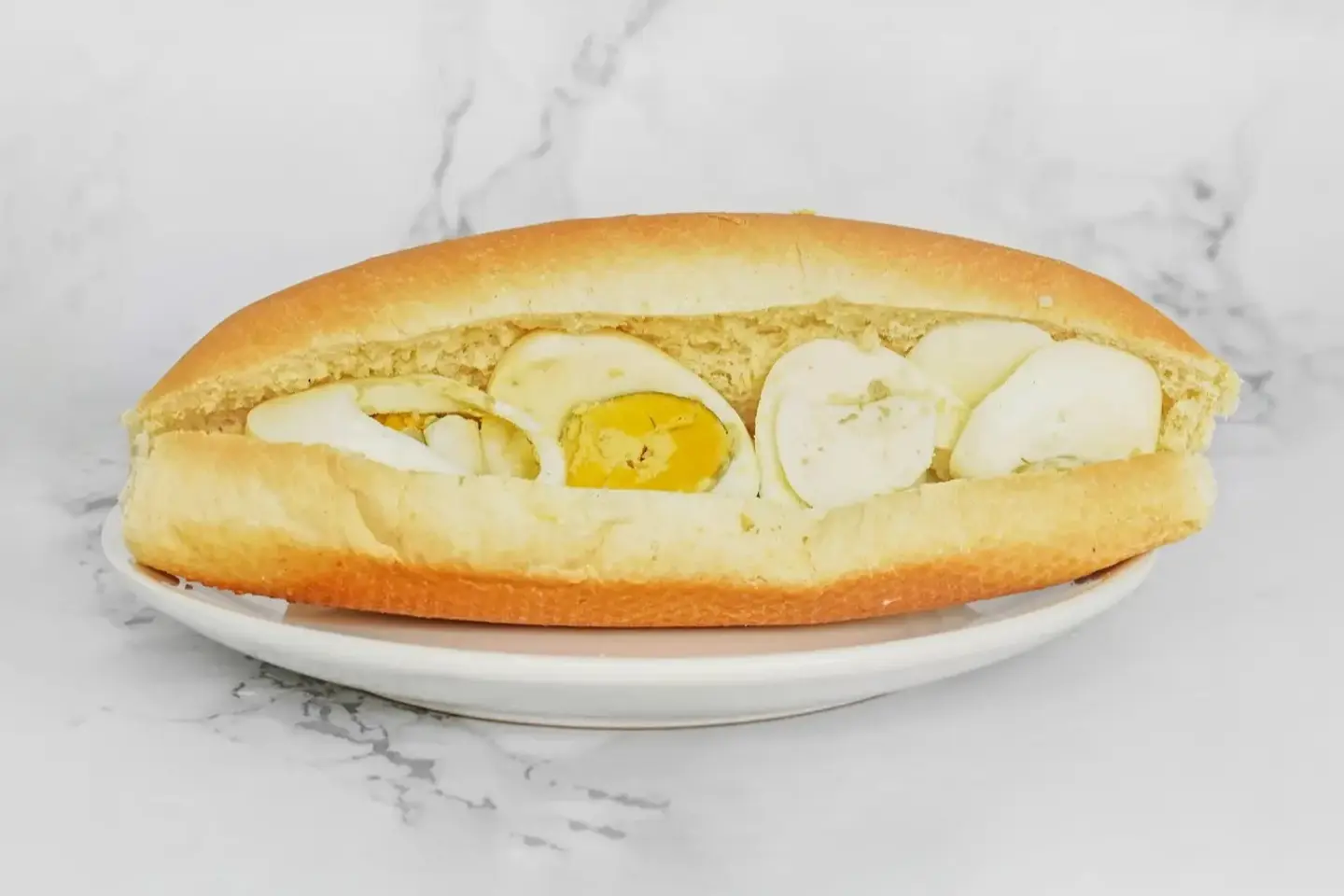 Boiled Egg - Samoli Bread