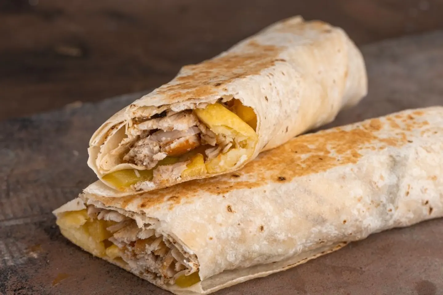 Chicken Mgalgal - Saj Bread