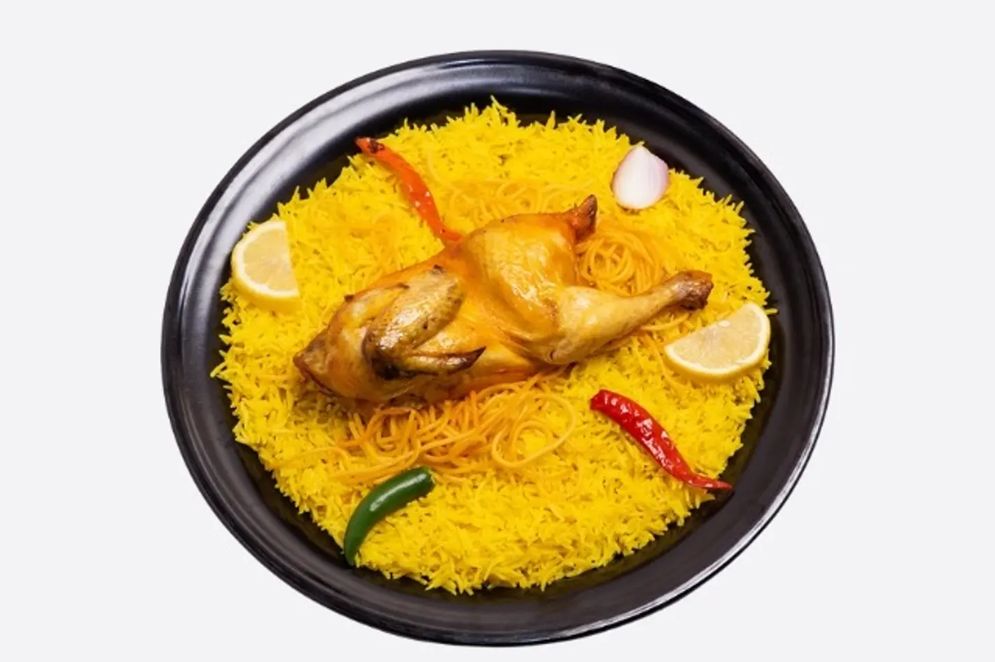 دجاج مندي  - دجاج مندي -نص حبة دجاج