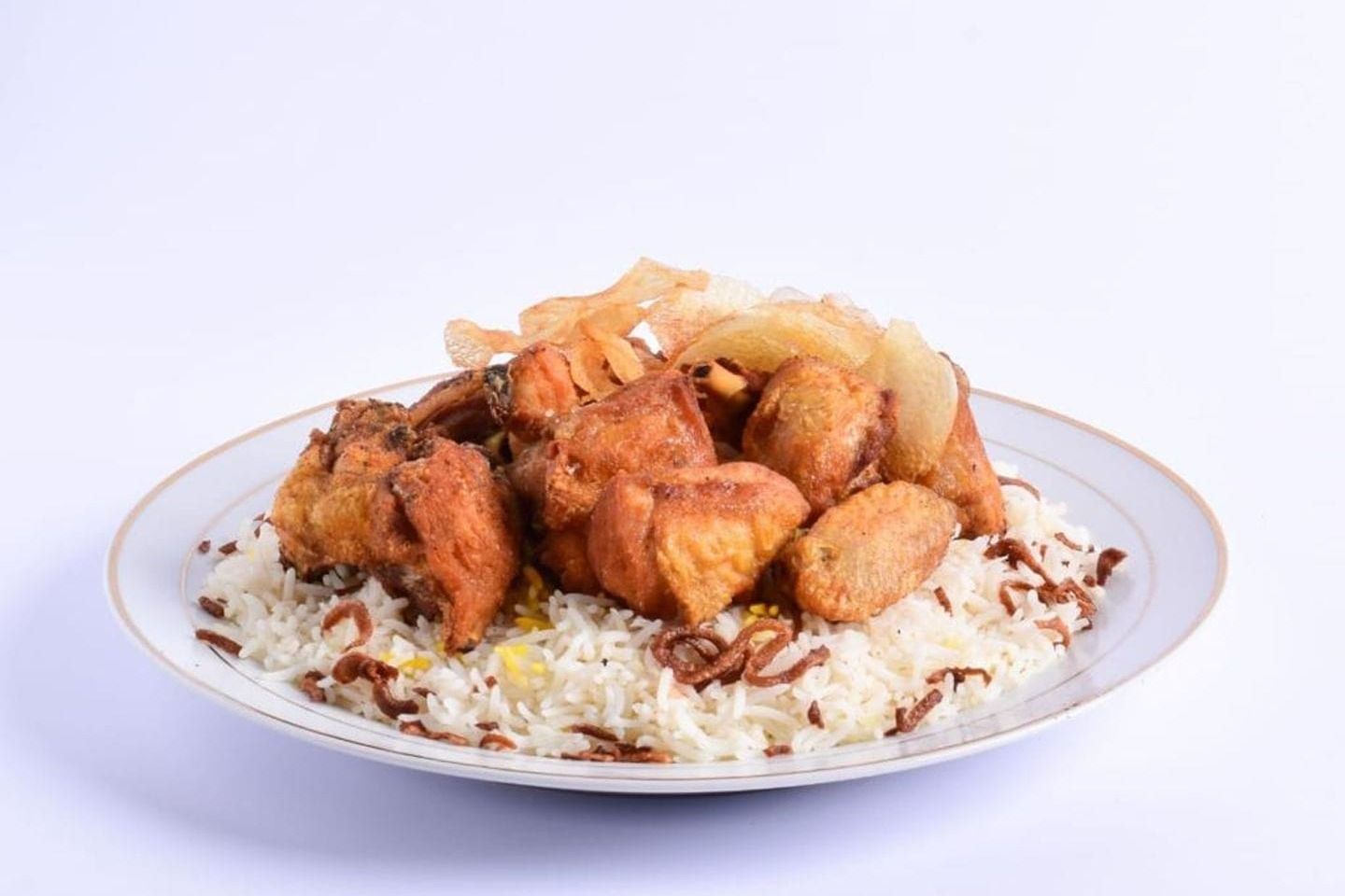 مقلقل دجاج - مع الأرز