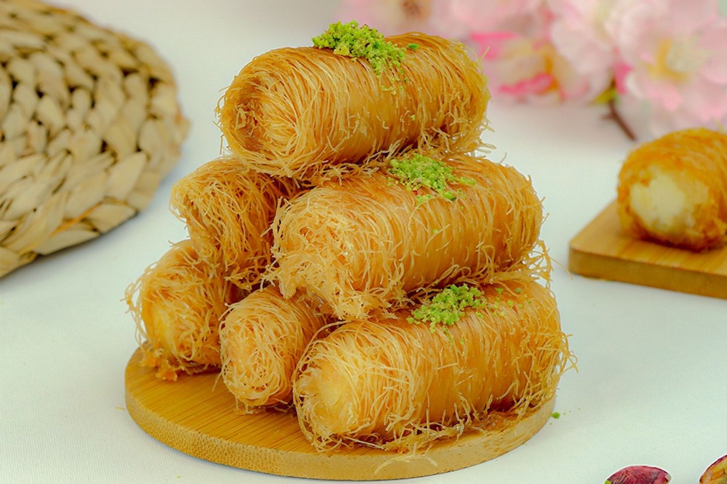 أصابع كنافة قشطة - كيلو
