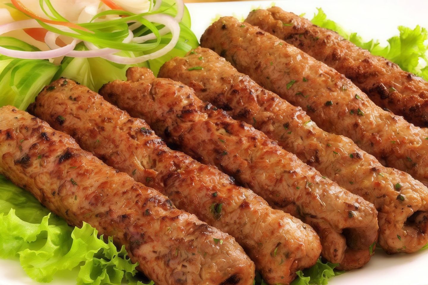 صحن كباب لحم و دجاج - صغير