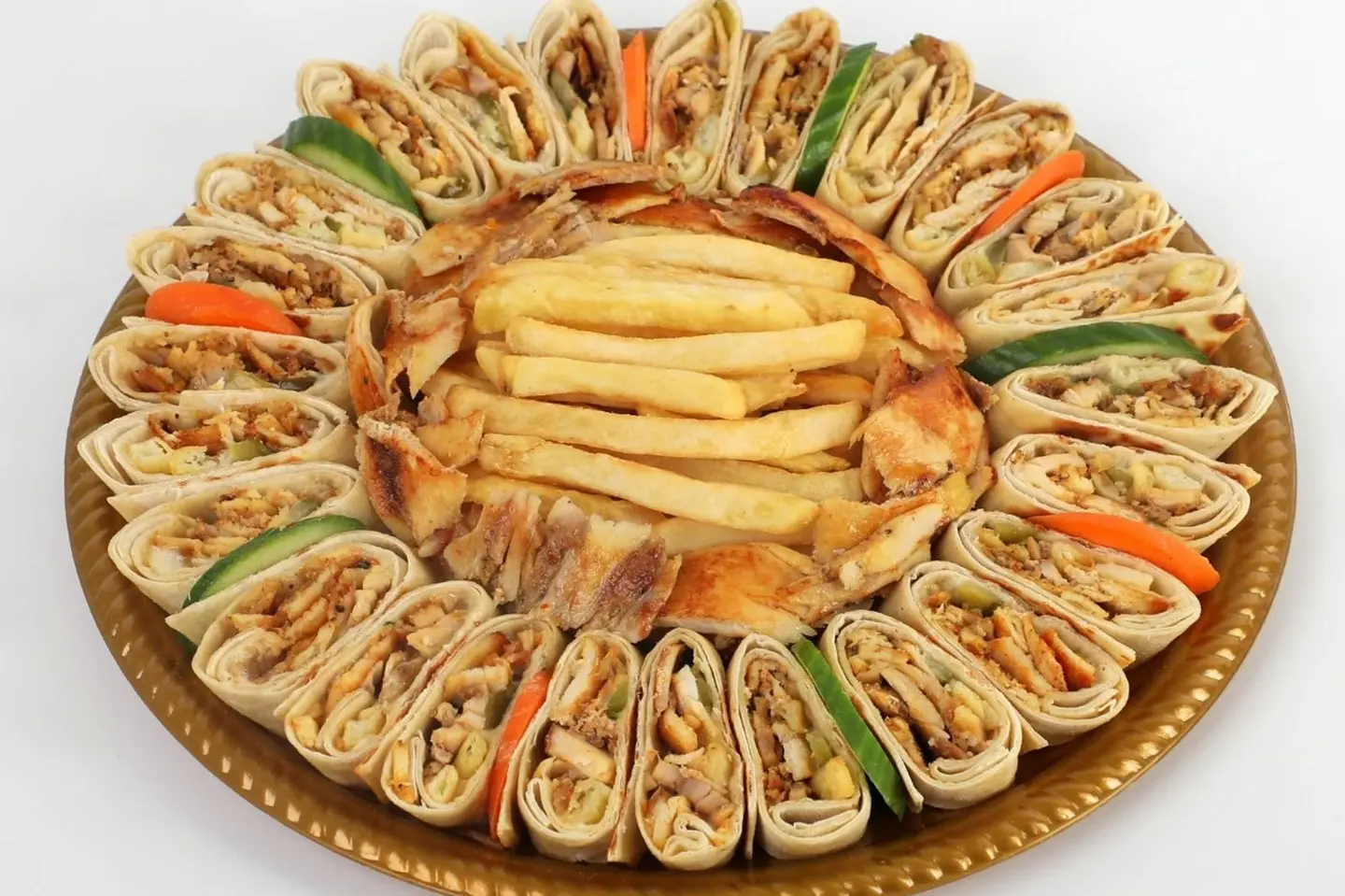 Family Shawarma Plate - Medium Family Shawarma Plate