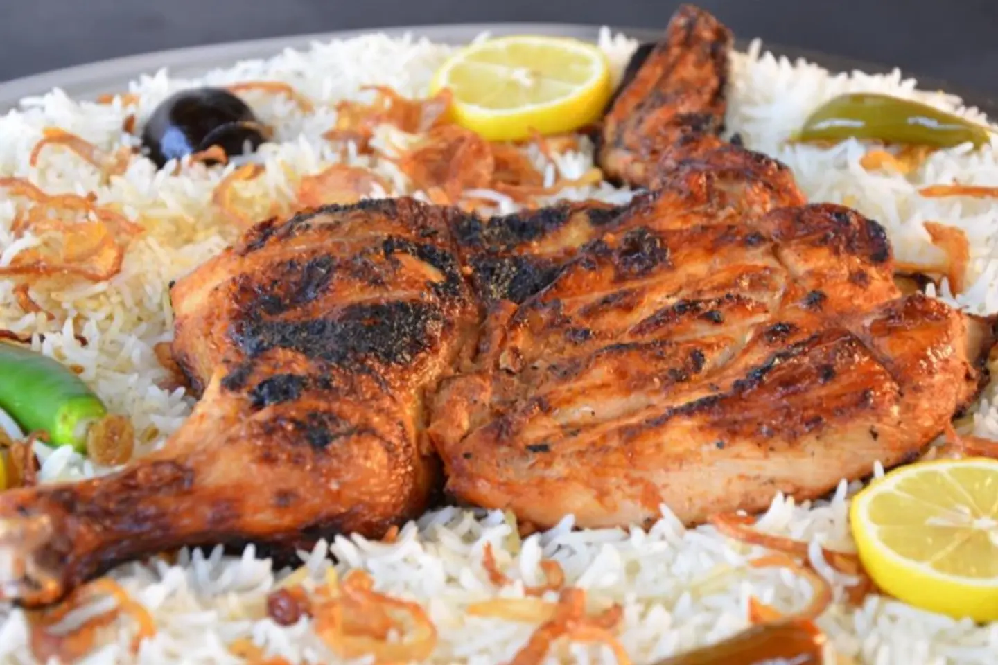 Chicken On Charcoal Sadh - Quarter