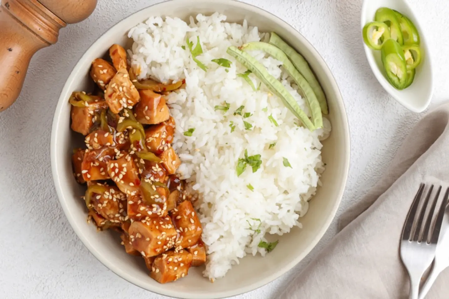 Chinese Chicken Without Carbs - 100 Gram