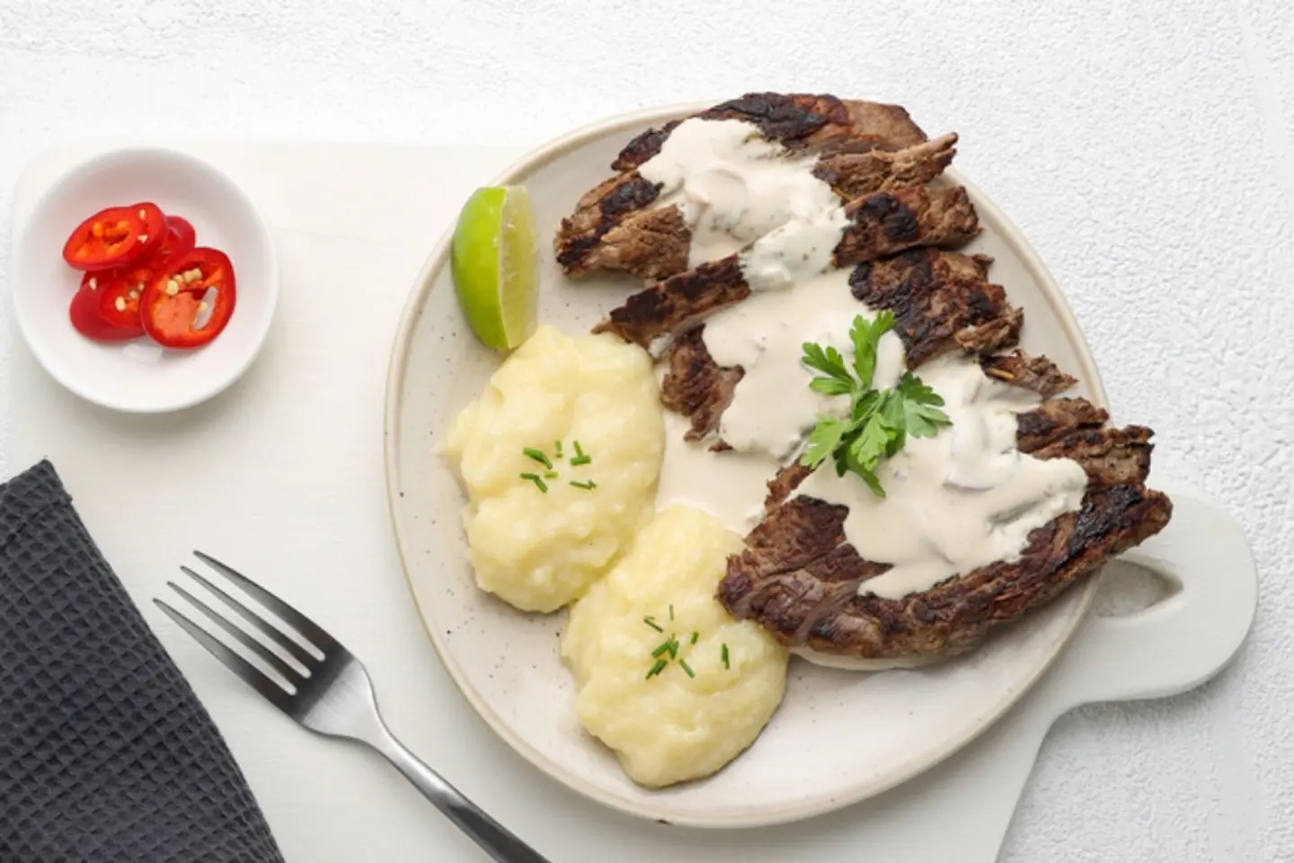 Mushroom Steak Without Carb - 100 Gram