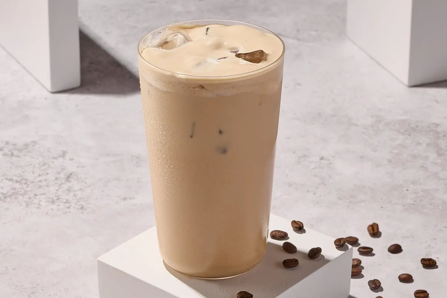 لونج شوت آيس شيكن كراميل - وسط