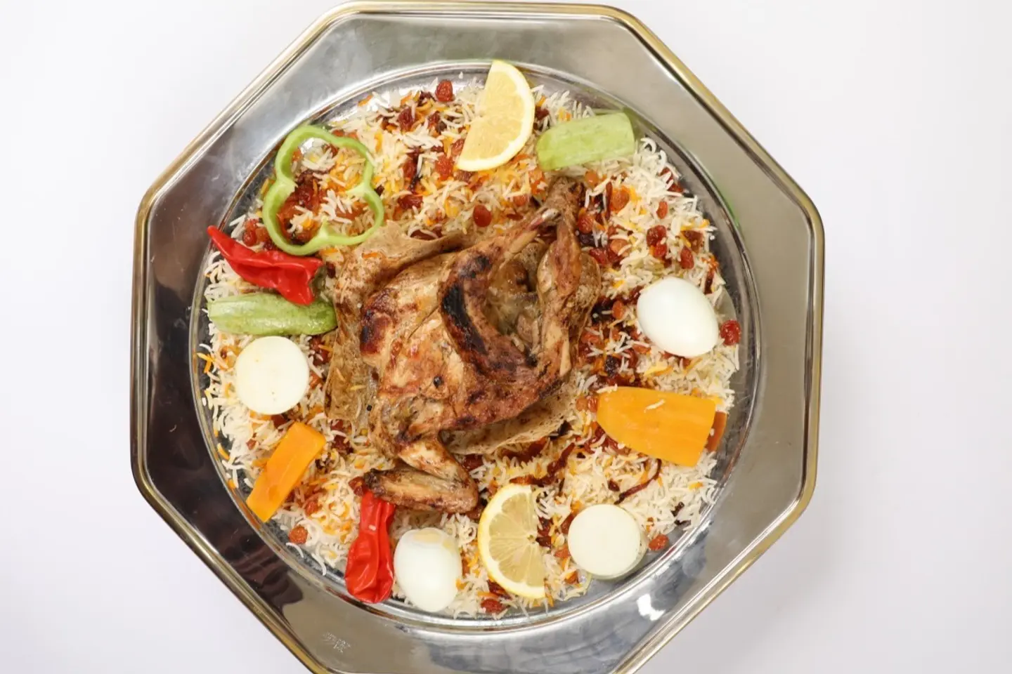 نص حبة مظبي - ارز مثلوثة شعبي