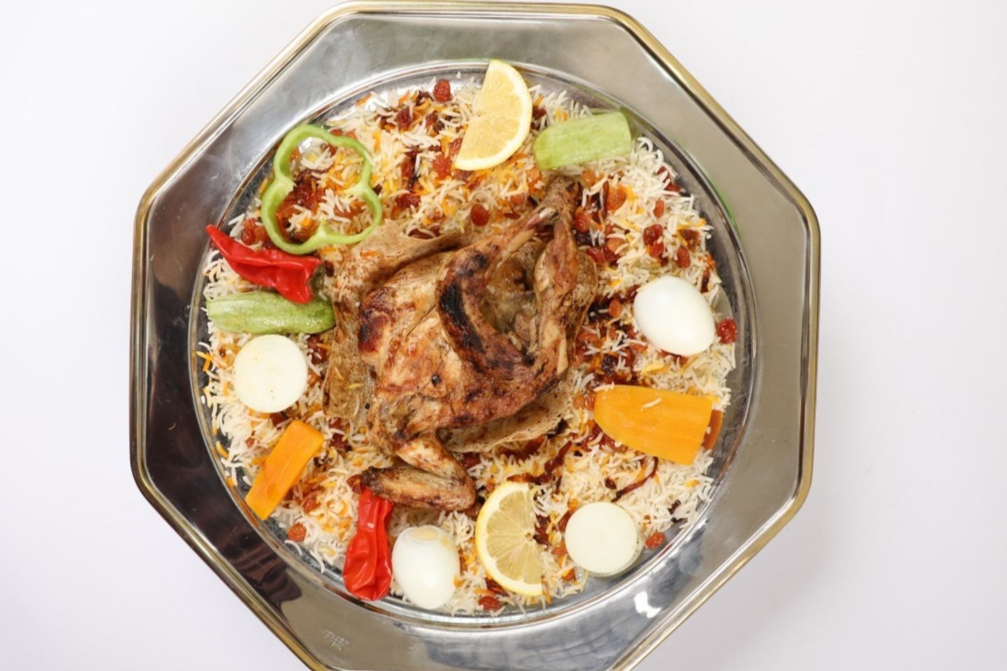 نص حبة مظبي - ارز مثلوثة شعبي