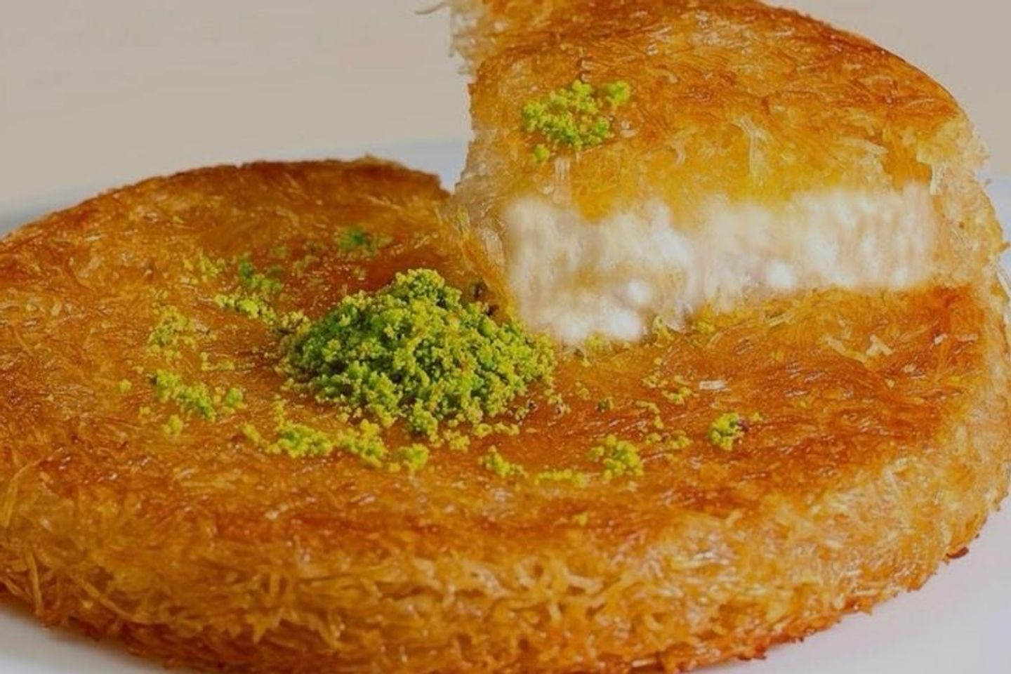 كنافة - كنافة قشطة