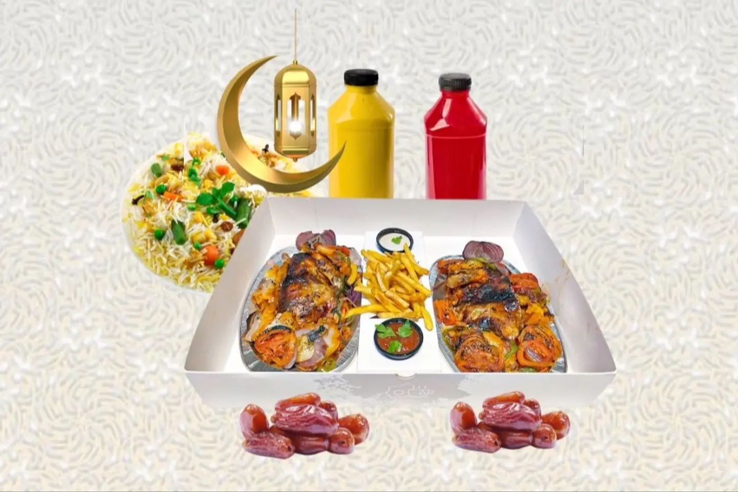 بوكس دجاج فرن - حبة كاملة