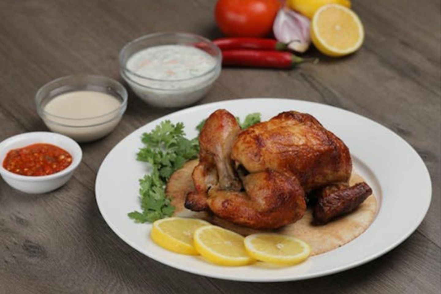 Grilled Chicken Without Rice - Half A Grilled Chicken