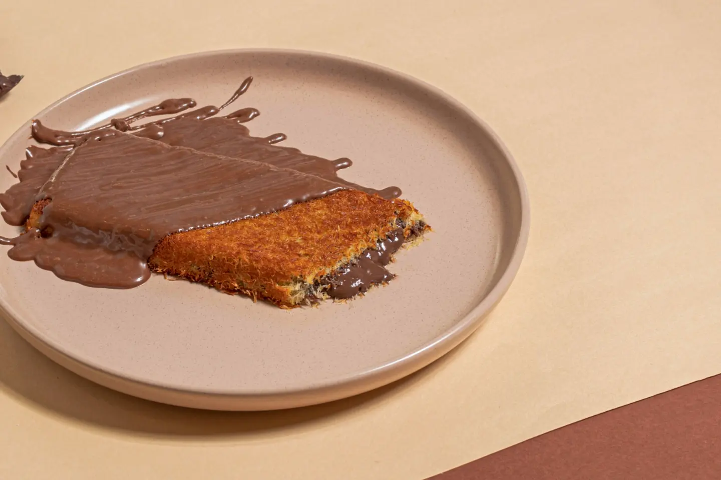 Cream And Galaxy Kunafah - Small