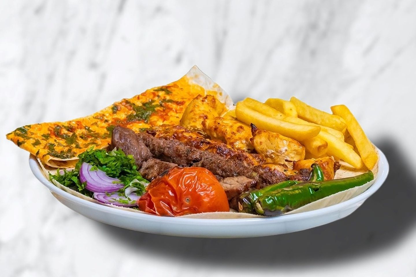 مشوي مشكل لحم و دجاج - صغير