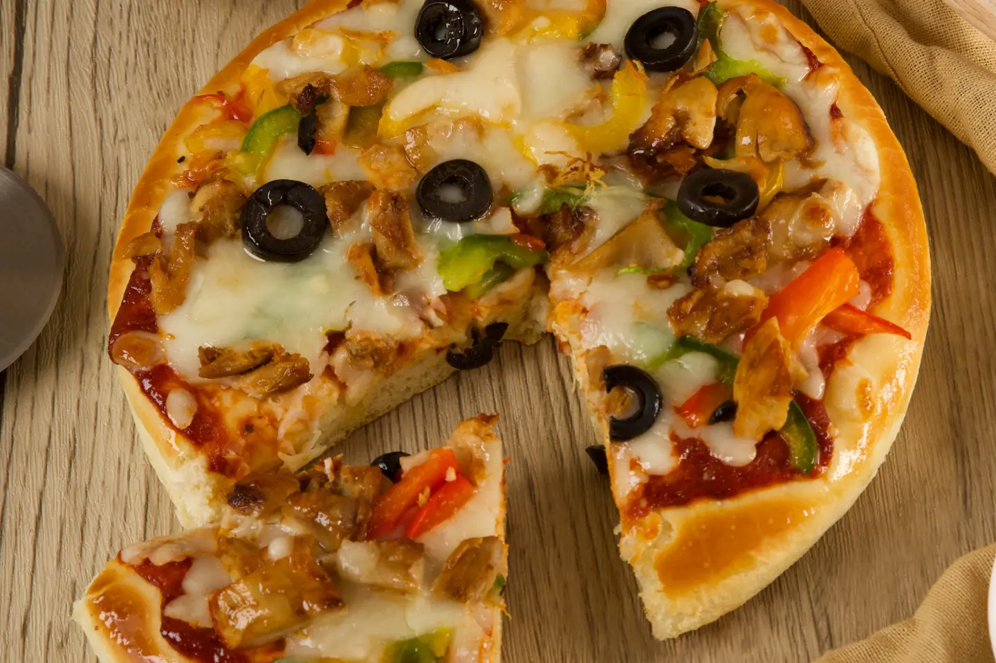 بيتزا خضار - صغير