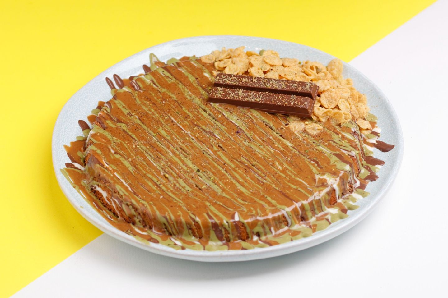كنافة قشطه لوتس دائرية - كبير