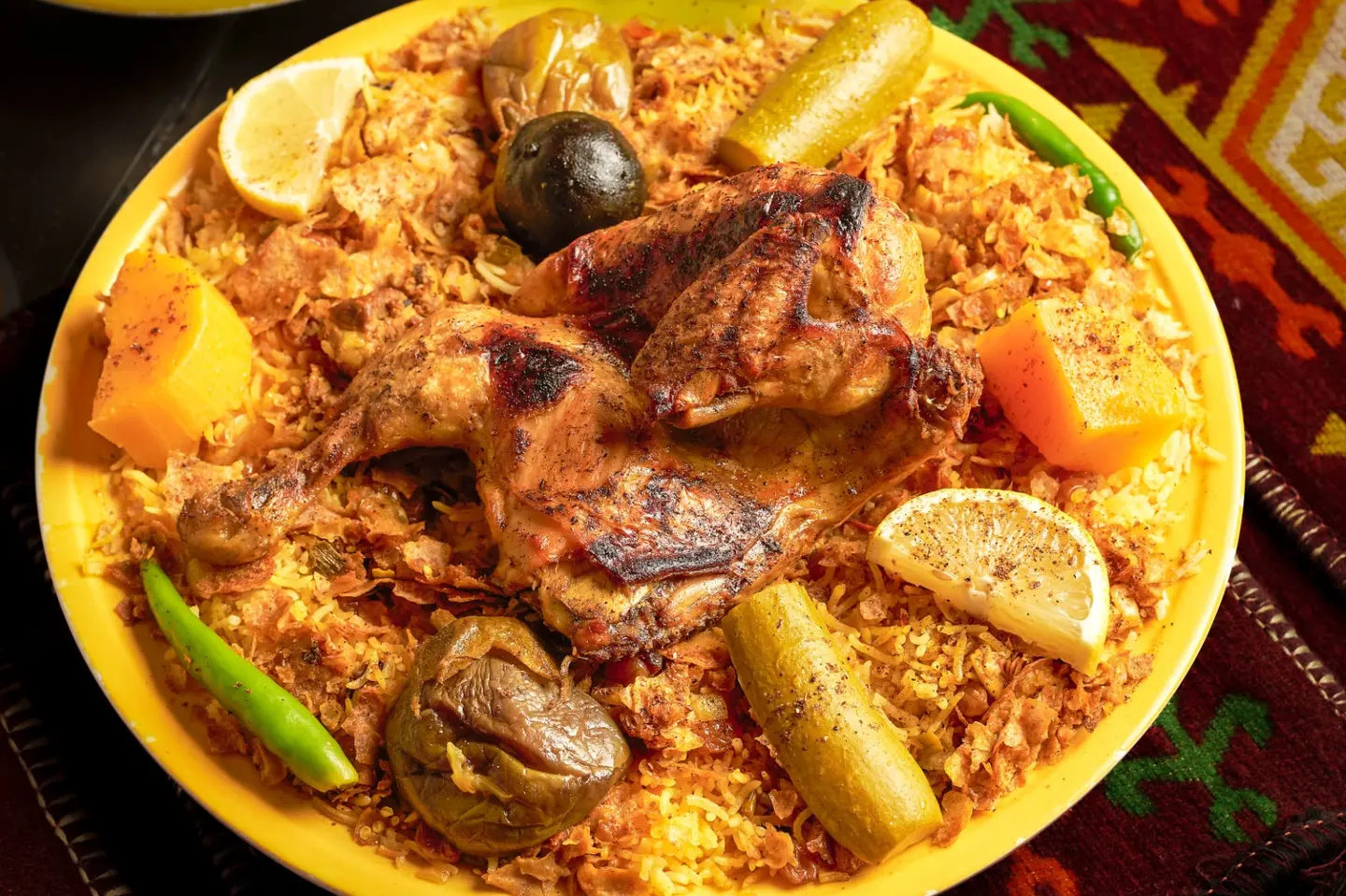 Chicken Lobdah Kabsa - Quarter Of A Chicken