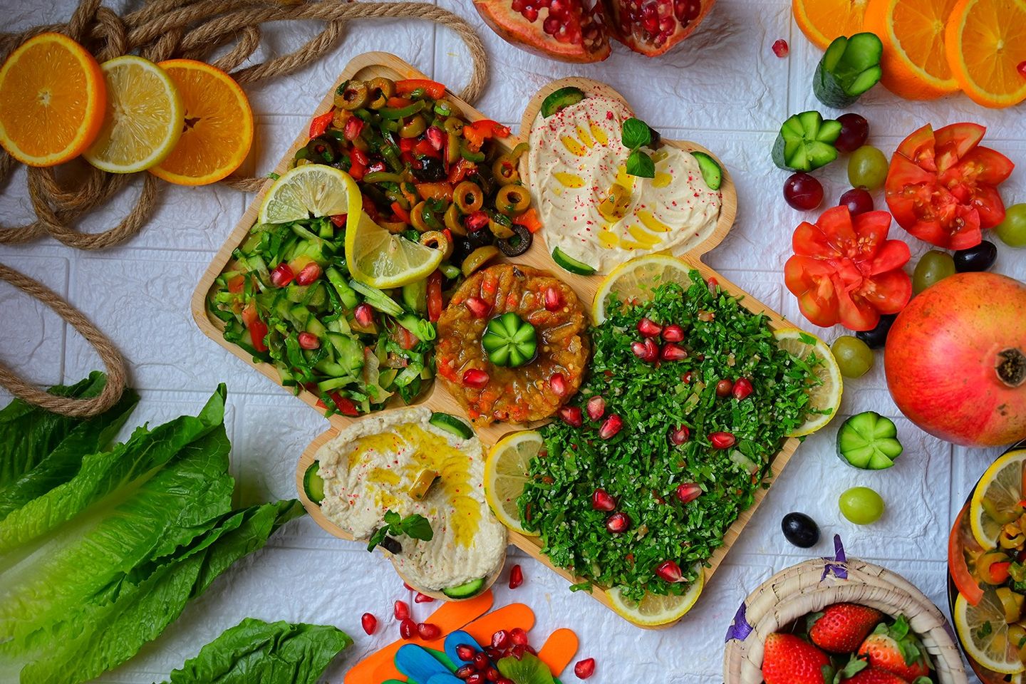 مشكل مقبلات -  وسط